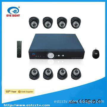 H.264 D1 Live HD Digital Video Recorder with 8 channel